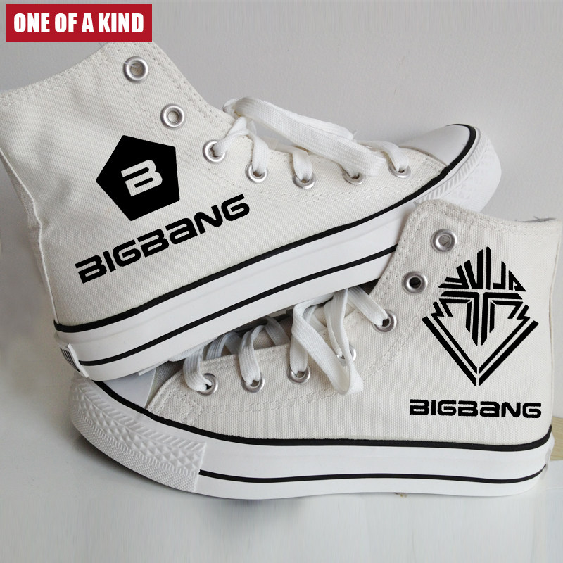 <em>bigbang</em>手绘鞋手绘鞋帆布鞋<em>女</em>,<em>bigbang</em>+gd权