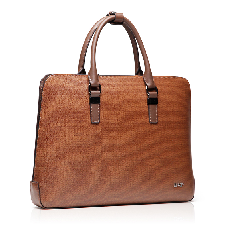 BVP正品男包 真皮商务男士手提包 高端进口牛